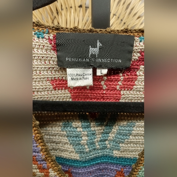 Peruvian Connection Sweater Large - Picture 6 of 8